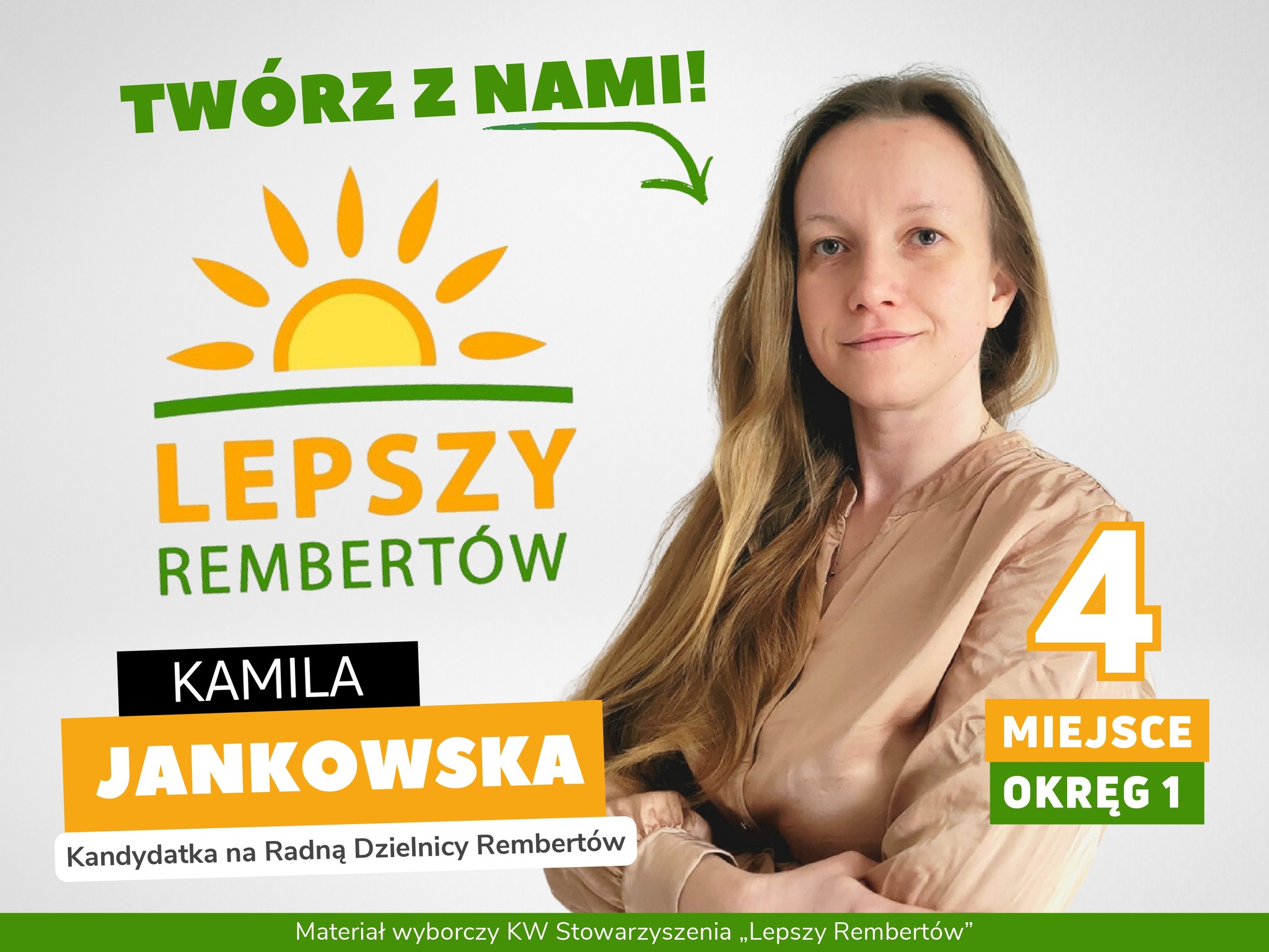 Kamila Jankowska Okręg 1 miejsce 4