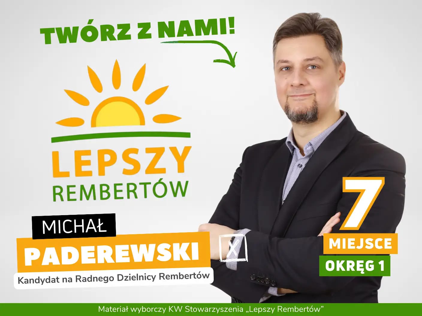 Michał Paderewski Okręg 1 miejsce 4