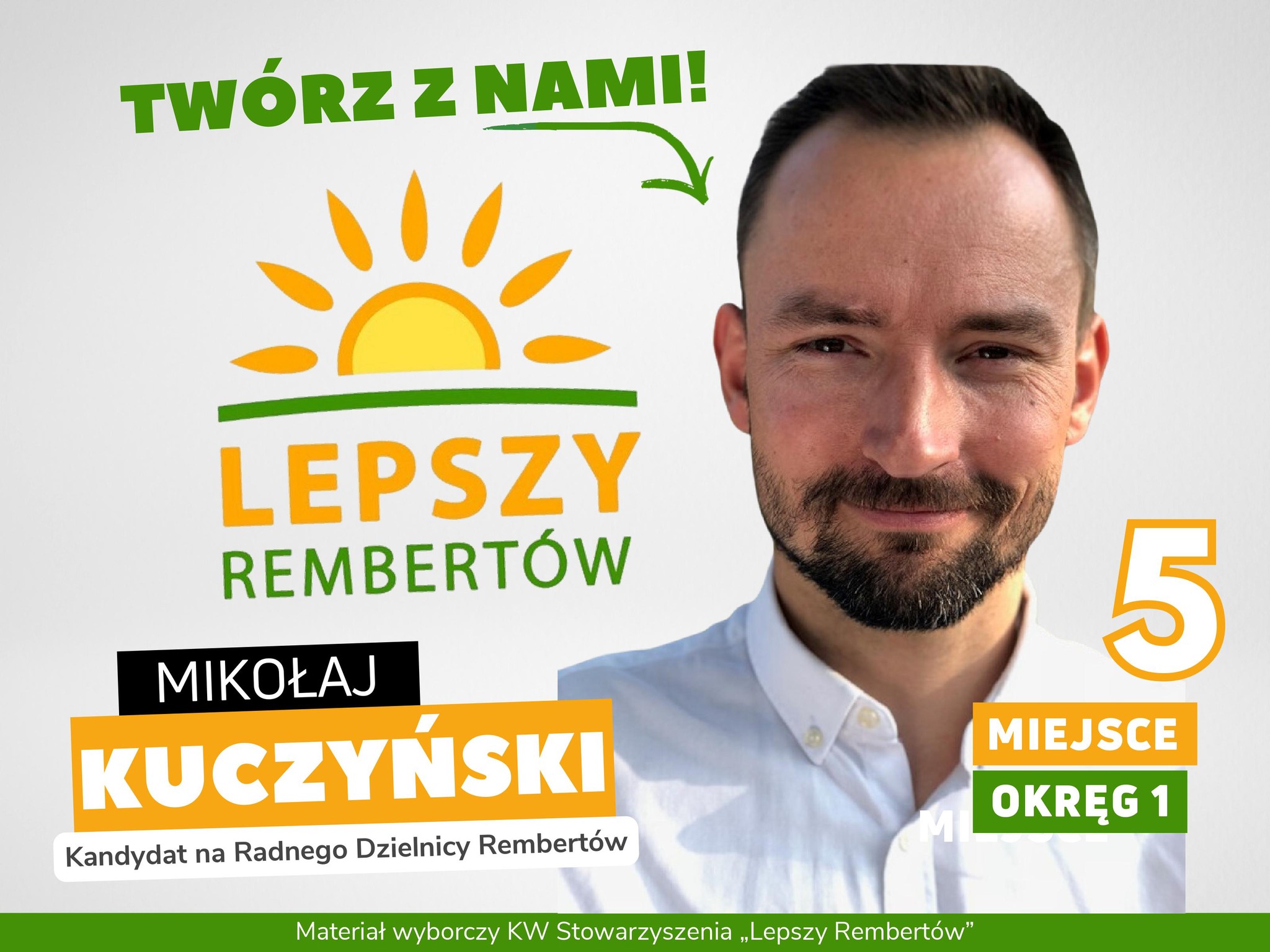 Mikołaj Kuczyński Okręg 1 miejsce 5