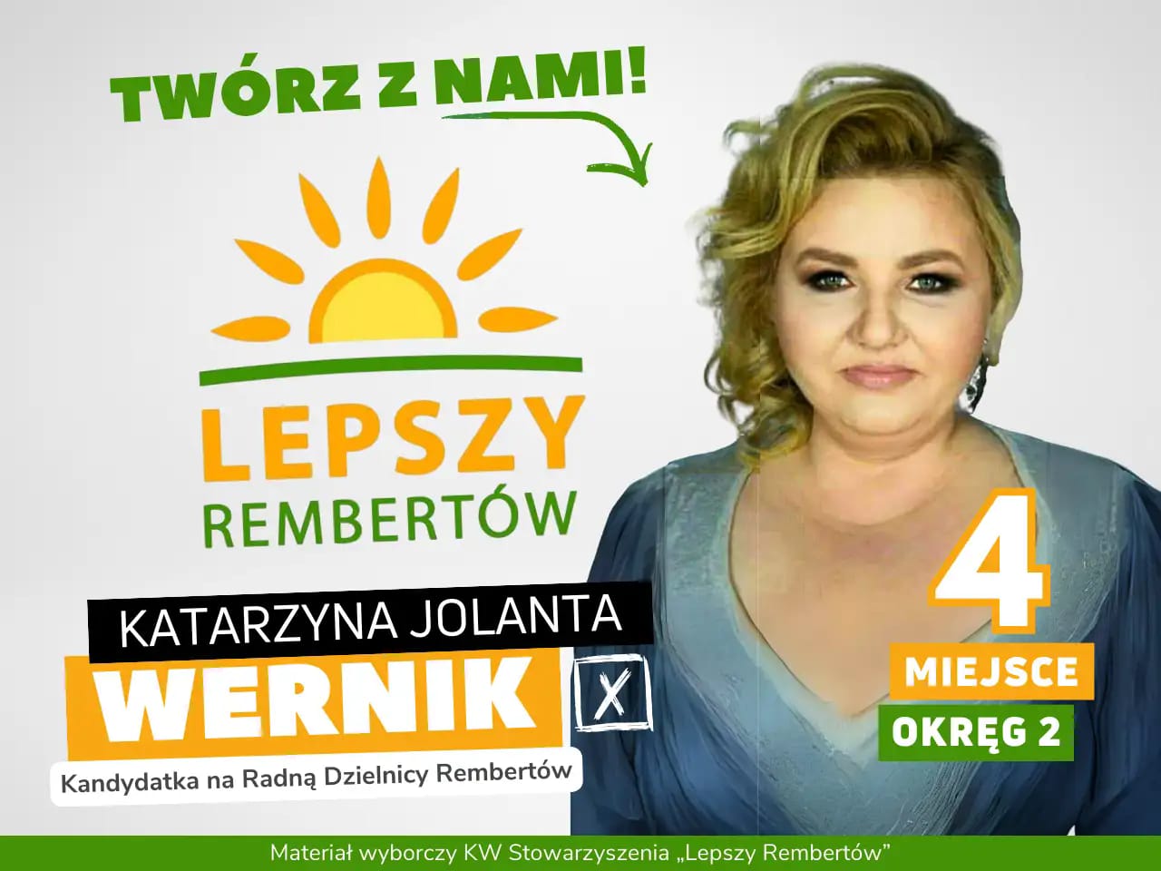 Katarzyna Wernik Okręg 2 miejsce 4
