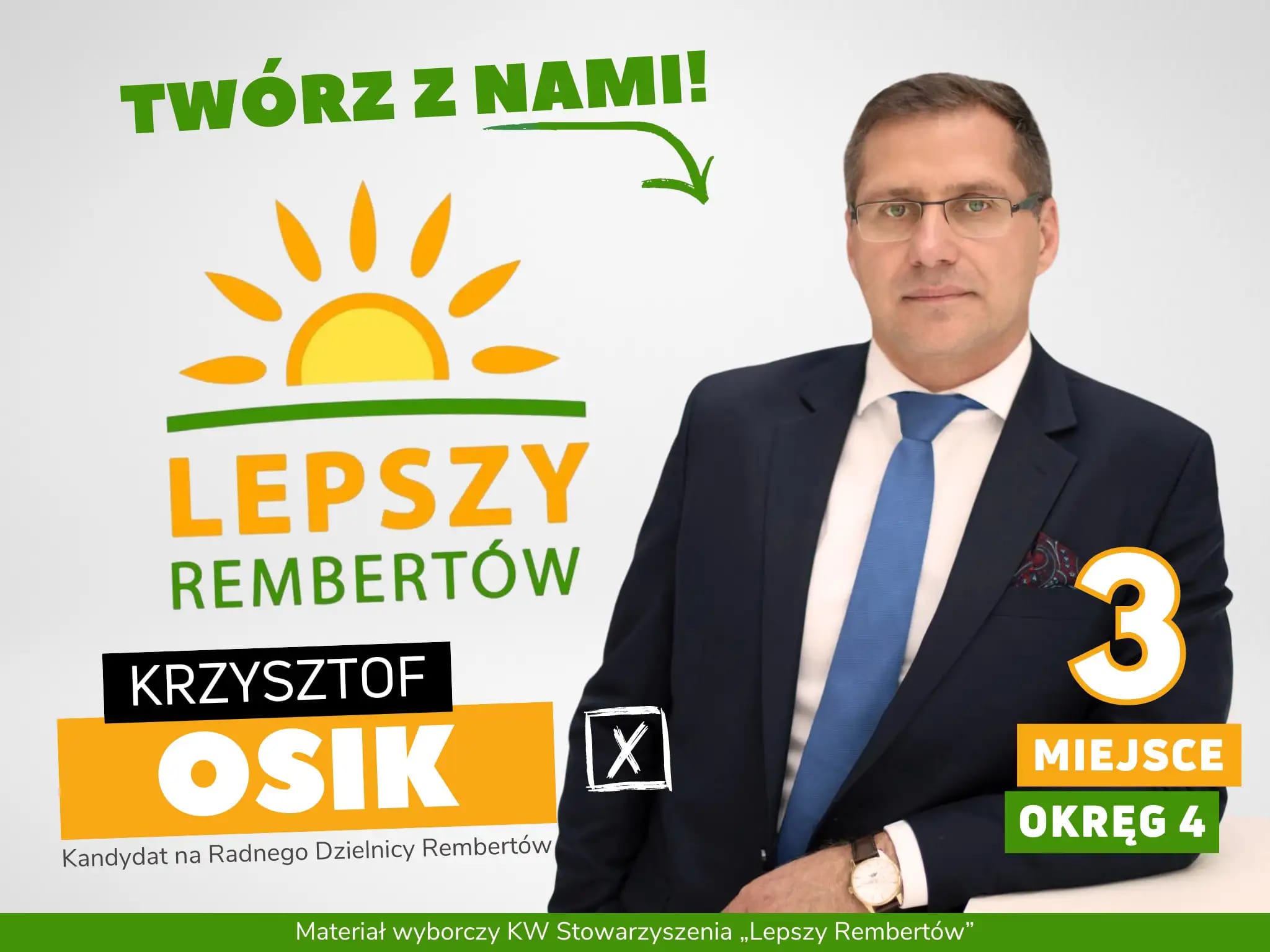 Krzysztof Osik Okręg 4 miejsce 3